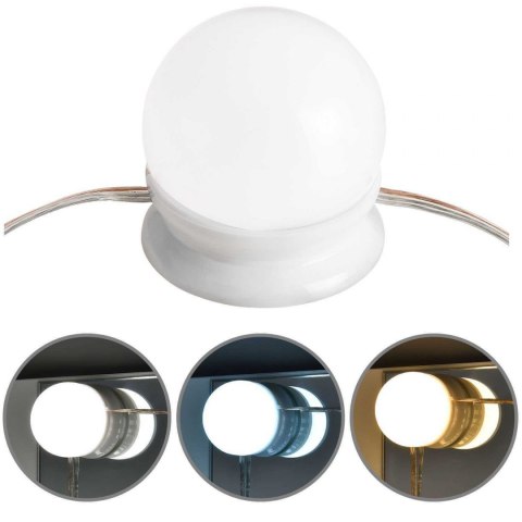Lampki oświetlenie led do toaletki mebli lustra Lampki oświetlenie led do toaletki mebli lustra