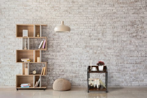 Stolik nocny szafka 2 poziomy półki loft Stolik nocny szafka 2 poziomy półki loft