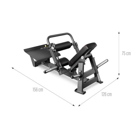 MHT01 MASZYNA DO ĆWICZEŃ MIĘŚNI POŚLADKÓW HIP THRUST Z WOLNYM CIĘŻAREM COMMERCIAL HMS MHT01 MASZYNA DO ĆWICZEŃ MIĘŚNI POŚLADKÓW HIP THRUST Z WOLNYM CIĘŻAREM COMMERCIAL HMS
