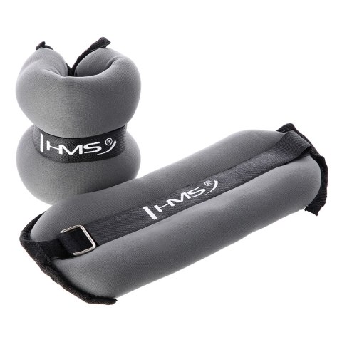 OB05 GRAY OBCIĄŻNIKI NA RĘCE I NOGI 2 x 2 KG HMS OB05 GRAY OBCIĄŻNIKI NA RĘCE I NOGI 2 x 2 KG HMS