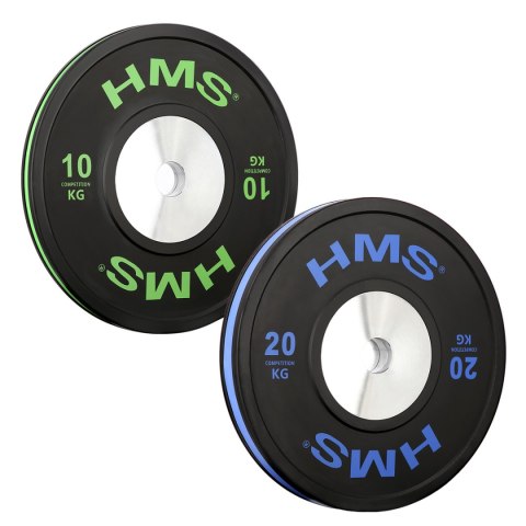 BTBR20 TALERZ OLIMPIJSKI BUMPER 20 KG HMS