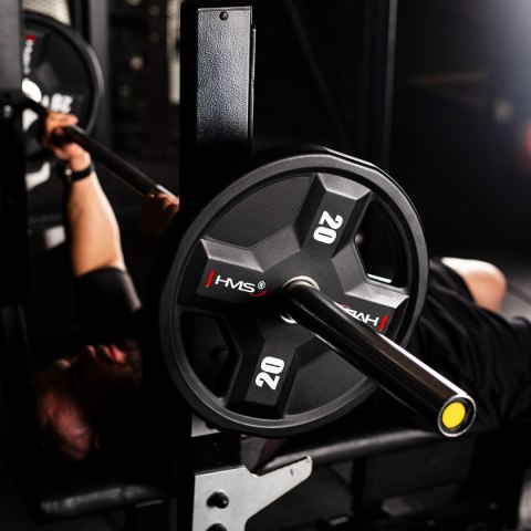 TPC SET ZESTAW TALERZY OLIMPIJSKICH POLIURETANOWYCH 2 x 2.5 - 25 KG CPU (155 KG) HMS