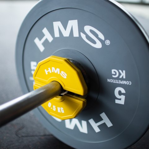 TSN50 2 x 0.5 KG TALERZ NA SPRZĘT DO TRENINGU SIŁOWEGO I FITNESS TYPU NAKŁADKA 2 x 0.5 KG HMS