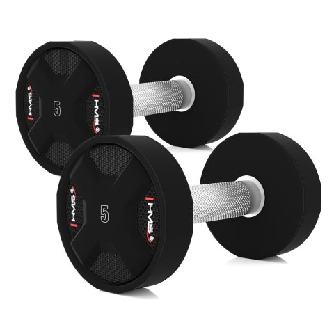 HPC SET ZESTAW HANTLI POLIURETANOWYCH 2 x 2.5 - 25 KG CPU (275 KG) HMS