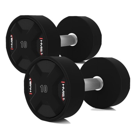 HPC SET ZESTAW HANTLI POLIURETANOWYCH 2 x 2.5 - 25 KG CPU (275 KG) HMS