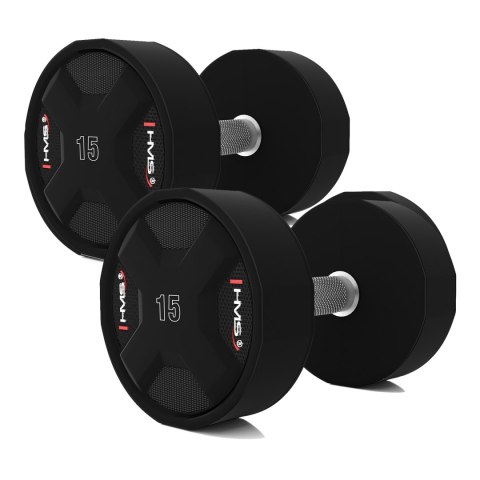 HPC SET ZESTAW HANTLI POLIURETANOWYCH 2 x 2.5 - 25 KG CPU (275 KG) HMS