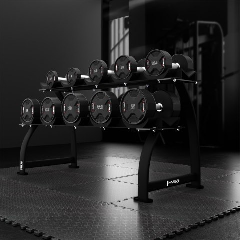 HPC SET ZESTAW HANTLI POLIURETANOWYCH 2 x 2.5 - 25 KG CPU (275 KG) HMS