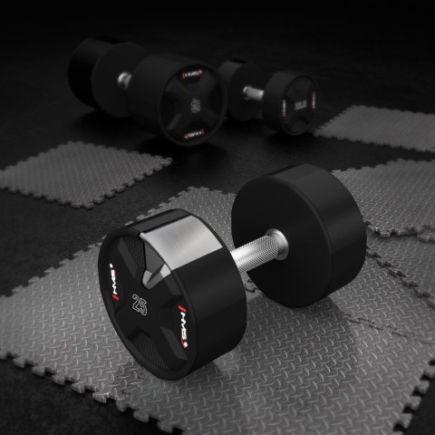 HPC SET ZESTAW HANTLI POLIURETANOWYCH 2 x 2.5 - 25 KG CPU (275 KG) HMS