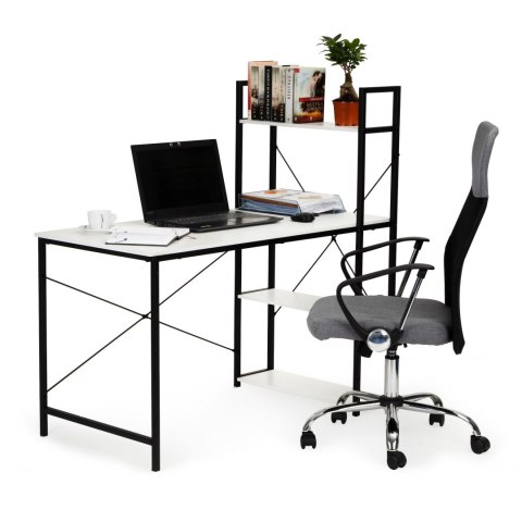 BIURKO KOMPUTEROWE BIUROWE STÓŁ + REGAŁ PÓŁKI LOFT