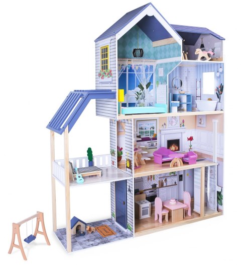 Domek dla lalek xxl Rezydencja Maya 28 el. Ecotoys Domek dla lalek xxl Rezydencja Maya 28 el. Ecotoys