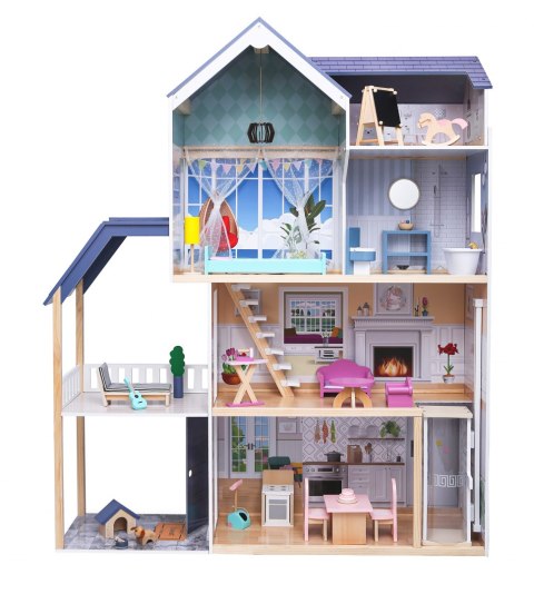 Domek dla lalek xxl Rezydencja Maya 28 el. Ecotoys Domek dla lalek xxl Rezydencja Maya 28 el. Ecotoys