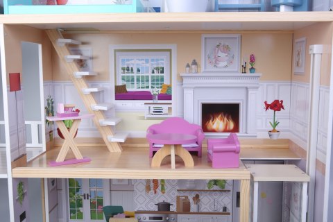 Domek dla lalek xxl Rezydencja Maya 28 el. Ecotoys Domek dla lalek xxl Rezydencja Maya 28 el. Ecotoys