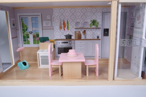 Domek dla lalek xxl Rezydencja Maya 28 el. Ecotoys Domek dla lalek xxl Rezydencja Maya 28 el. Ecotoys