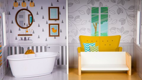 Domek dla lalek z meblami Rezydencja Grace Ecotoys Domek dla lalek z meblami Rezydencja Grace Ecotoys
