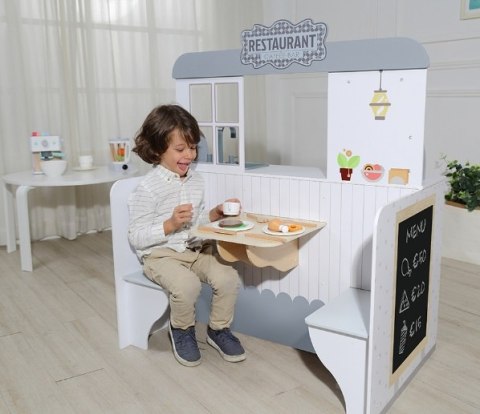 Duża kuchnia restauracja 2w1 stolik krzesełka Duża kuchnia restauracja 2w1 stolik krzesełka