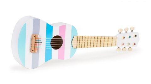 Gitara klasyczna drewniana dla dzieci - kolorowe pudło rezonansowe 6 strun ECOTOYS Gitara klasyczna drewniana dla dzieci - kolorowe pudło rezonansowe 6 strun ECOTOYS