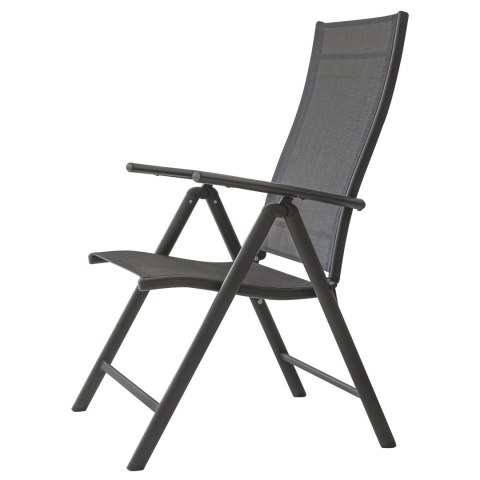 Krzesło ogrodowe składane regulowane taras balkon Krzesło ogrodowe składane regulowane taras balkon
