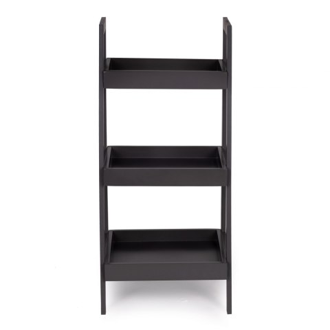 Regał szafka nocna nowoczesna drabinka łazienka salon 3 półki - Szary Regał szafka nocna nowoczesna drabinka łazienka salon 3 półki - Szary