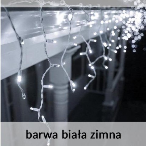 Sople zewnętrzne dekoracyjne lampki światełka 500 LED 19m kurtyna Sople zewnętrzne dekoracyjne lampki światełka 500 LED 19m kurtyna