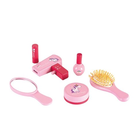 Zestaw piękności kosmetyczka 6 akcesoriów beauty Zestaw piękności kosmetyczka 6 akcesoriów beauty