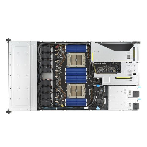 Platforma Asus Rack (1U) RS700A-E12-RS12U AMD Epyc 9004 (12x NVMe, 2xM.2, 1xGPU, 2x10Gbe, IPMI, 1+1 2600W) Platforma Asus Rack (1U) RS700A-E12-RS12U AMD Epyc 9004 (12x NVMe, 2xM.2, 1xGPU, 2x10Gbe, IPMI, 1+1 2600W)