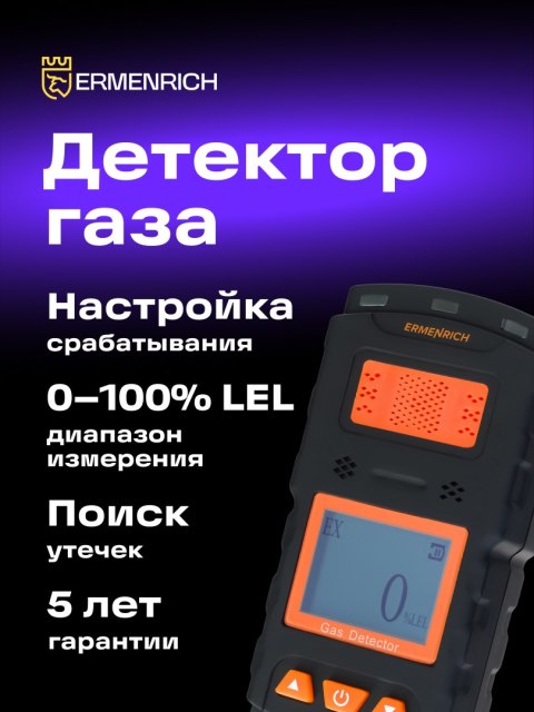 Detektor gazu Ermenrich NG35 Detektor gazu Ermenrich NG35