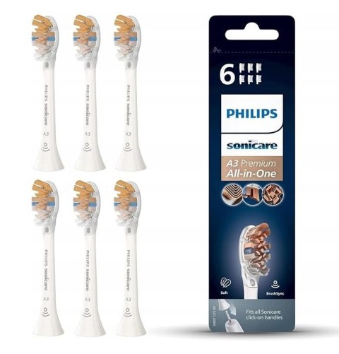 Główka szczot. PHILIPS HX9096/10 Sonicare 6 szt. Główka szczot. PHILIPS HX9096/10 Sonicare 6 szt.