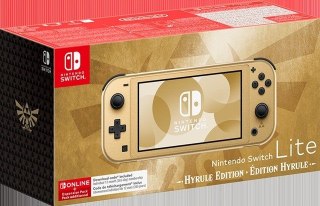NINTENDO Switch Lite Hyrule+12M NSO+Expansion