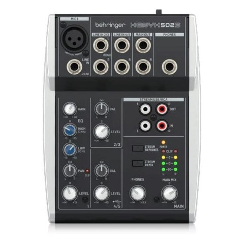 Behringer XENYX 502S - analogowy mikser audio Behringer XENYX 502S - analogowy mikser audio