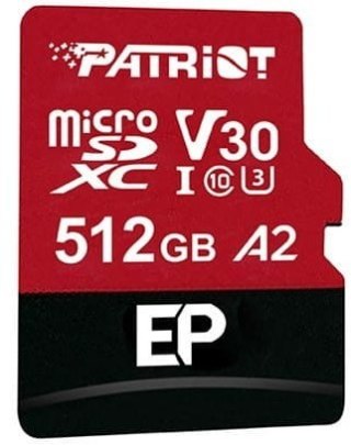Karta pamięci PATRIOT 512 GB Karta pamięci