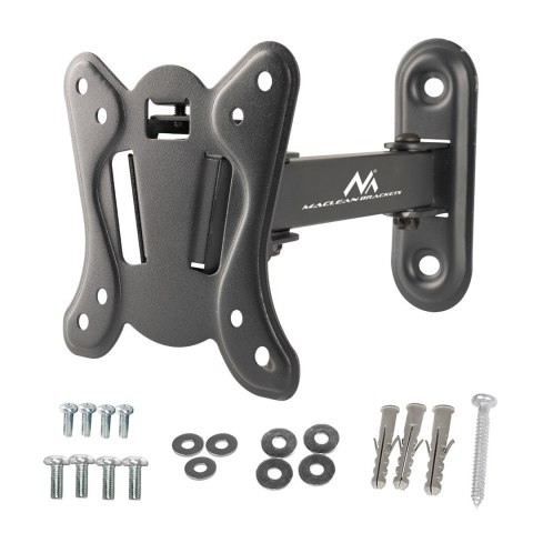 MACLEAN UCHWYT DO TELEWIZORA LUB MONITORA MAX. VESA 100X100, 13-32", 30KG, CZARNY MC-416 MACLEAN UCHWYT DO TELEWIZORA LUB MONITORA MAX. VESA 100X100, 13-32", 30KG, CZARNY MC-416