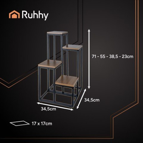 Kwietnik stojący 69 cm Ruhhy 25997 Kwietnik stojący 69 cm Ruhhy 25997