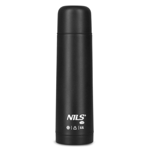NC3803 TERMOS TURYSTYCZNY 500 ML CZARNY NILS CAMP NC3803 TERMOS TURYSTYCZNY 500 ML CZARNY NILS CAMP