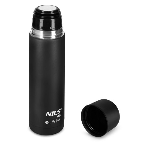 NC3803 TERMOS TURYSTYCZNY 500 ML CZARNY NILS CAMP NC3803 TERMOS TURYSTYCZNY 500 ML CZARNY NILS CAMP