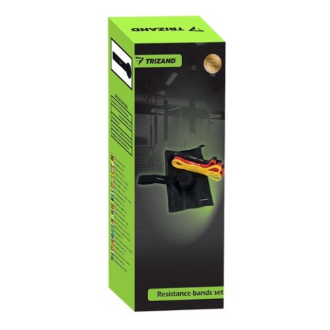Zestaw gum do ćwiczeń - 3szt. Trizand 25879 Zestaw gum do ćwiczeń - 3szt. Trizand 25879