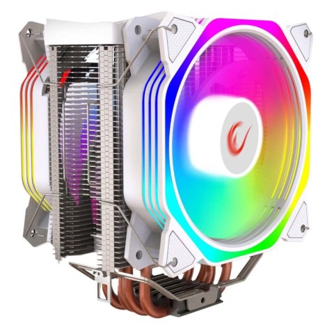 Chłodzenie CPU Rampage OCTAGONC60-WHITE LGA1700/AM5 1800RPM 2x 120mm ARGB PWM Chłodzenie CPU Rampage OCTAGONC60-WHITE LGA1700/AM5 1800RPM 2x 120mm ARGB PWM