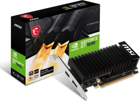 Karta graf. MSI GeForce GT 1030 4GHD4 LP OC Karta graf. MSI GeForce GT 1030 4GHD4 LP OC
