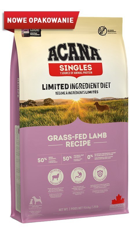 ACANA Grass-fed Lamb 11,4kg ACANA Grass-fed Lamb 11,4kg