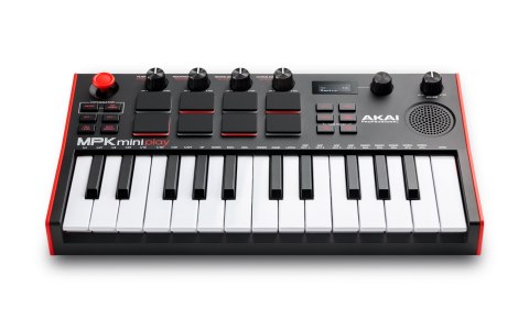Klawiatura sterująca AKAI MPK Mini Play MK3 kontroler MIDI USB Czarny, Czerwony Klawiatura sterująca AKAI MPK Mini Play MK3 kontroler MIDI USB Czarny, Czerwony