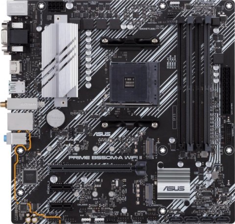 Płyta główna ASUS Prime B550M-A WIFI II (Socket AM4 /micro ATX) Płyta główna ASUS Prime B550M-A WIFI II (Socket AM4 /micro ATX)