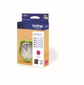 Tusz Brother LC125XLM Magenta 1200str. Tusz Brother LC125XLM Magenta 1200str.