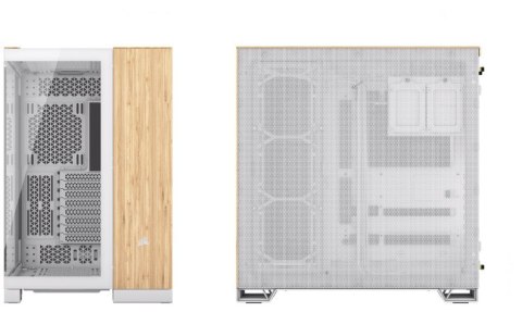 Corsair 6500X Tempered Glass Mid-Tower White/Wood Corsair 6500X Tempered Glass Mid-Tower White/Wood