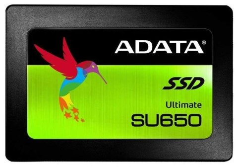 Dysk SSD ADATA SU650 480 GB (2.5″ /480 GB ) Dysk SSD ADATA SU650 480 GB (2.5″ /480 GB )
