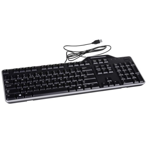 Klawiatura Dell KB-813 Smartcard Reader USB Keyboard Black Klawiatura Dell KB-813 Smartcard Reader USB Keyboard Black