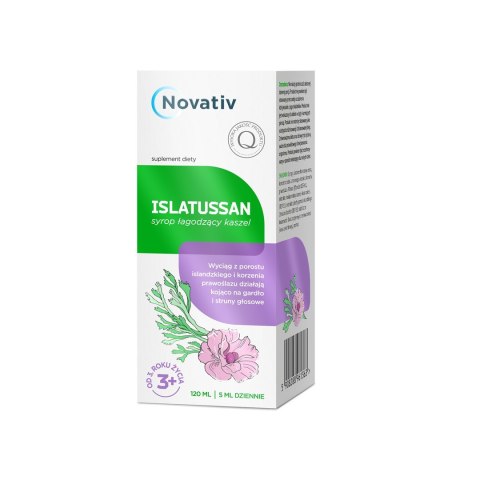 Novativ Islatussan Syrop 120ml Novativ Islatussan Syrop 120ml