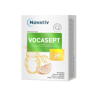Novativ Vocasept 24 pastylki do ssania