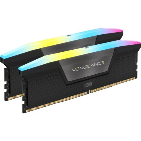 Pamięć Corsair Vengeance RGB, DDR5, 96 GB, 6000MHz, CL30 Pamięć Corsair Vengeance RGB, DDR5, 96 GB, 6000MHz, CL30