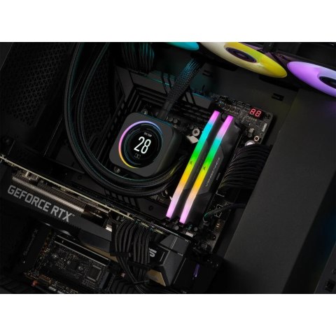 Pamięć Corsair Vengeance RGB, DDR5, 96 GB, 6000MHz, CL30 Pamięć Corsair Vengeance RGB, DDR5, 96 GB, 6000MHz, CL30
