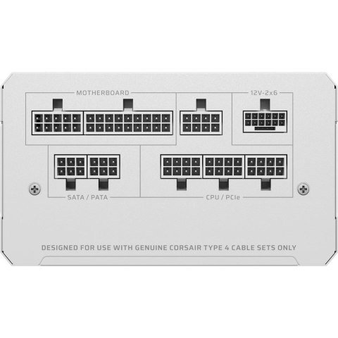Zasilacz Corsair RM1000e 2025 White 1000W ATX 3.1 Zasilacz Corsair RM1000e 2025 White 1000W ATX 3.1