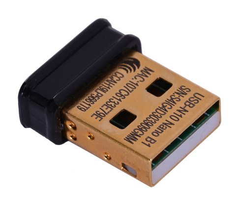 Karta sieciowa ASUS USB-N10 nano (USB 2.0) Karta sieciowa ASUS USB-N10 nano (USB 2.0)